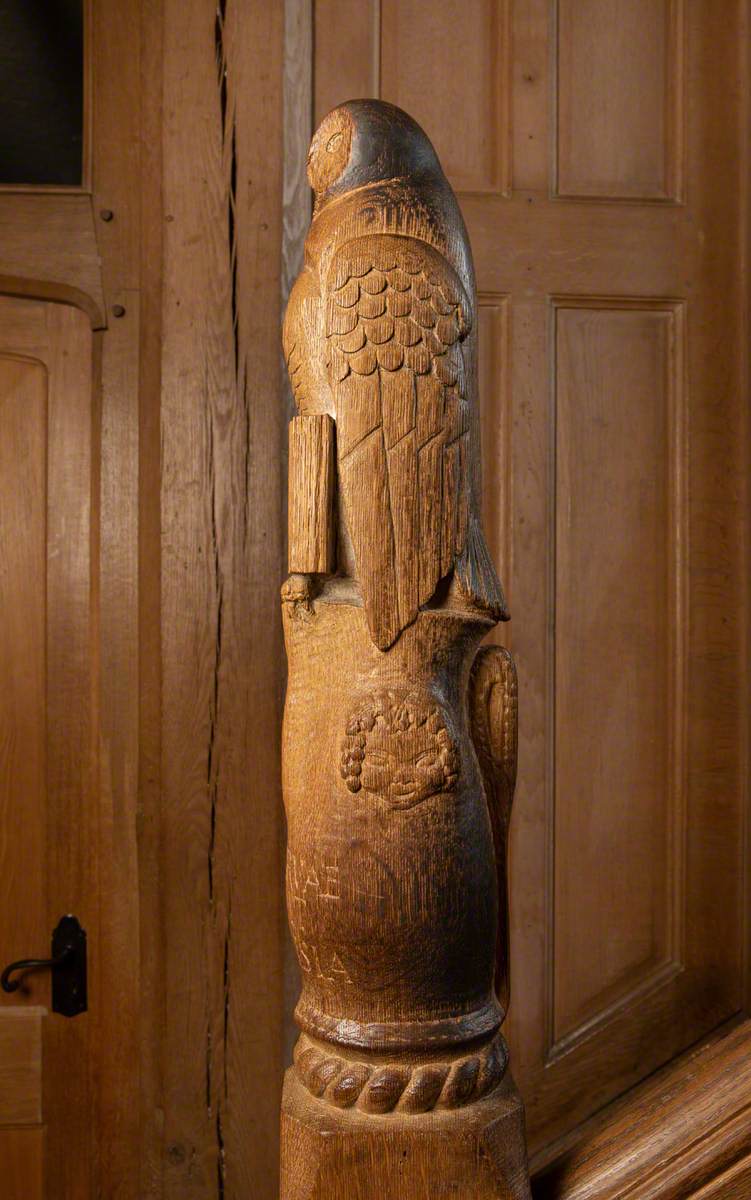 Owl Newel Post