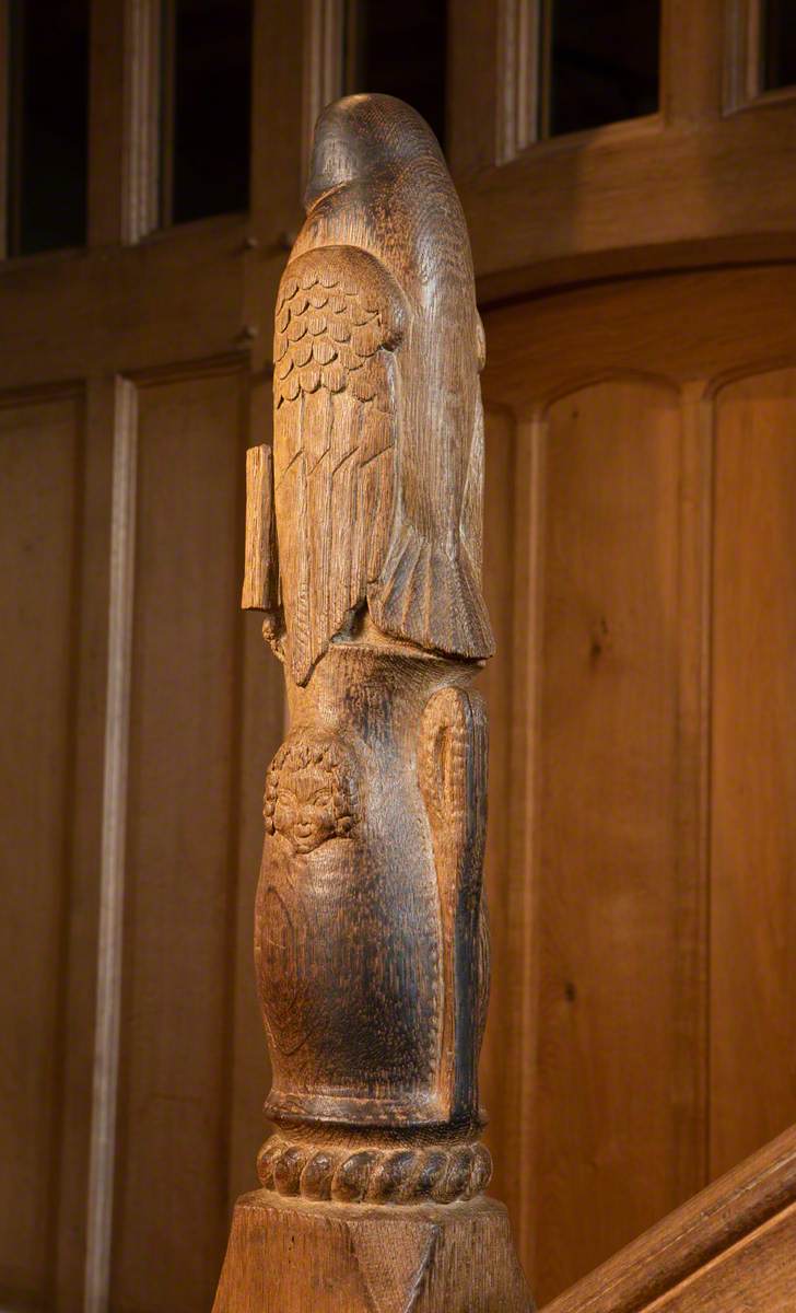 Owl Newel Post