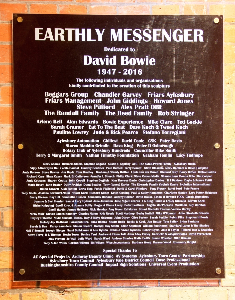 Earthly Messenger (David Bowie, 1947–2016)