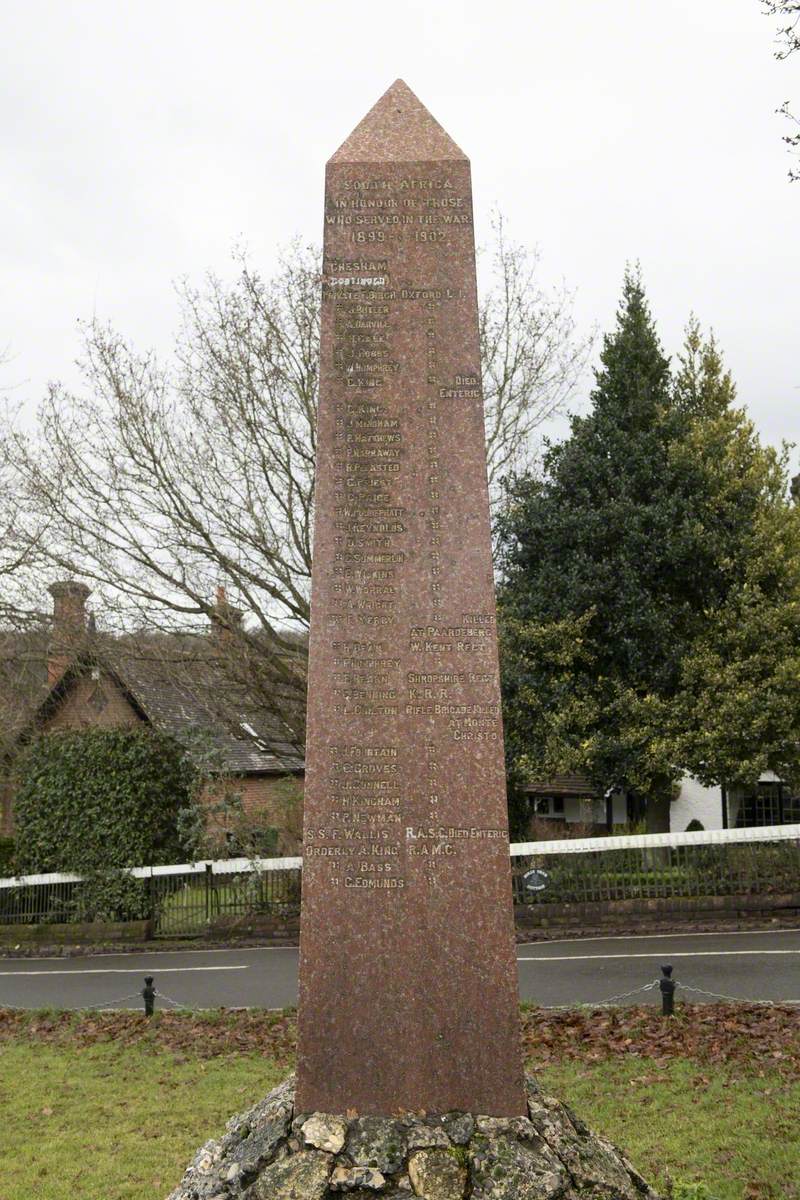 Boer War Memorial