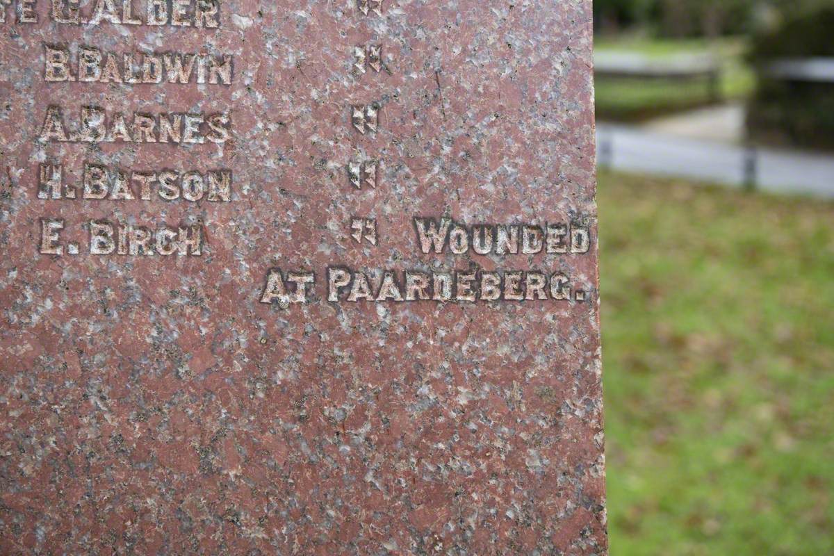 Boer War Memorial