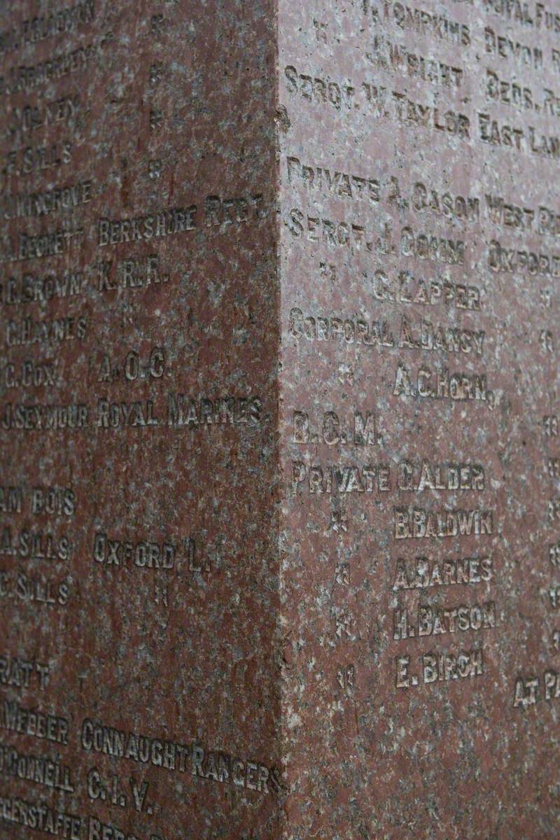 Boer War Memorial