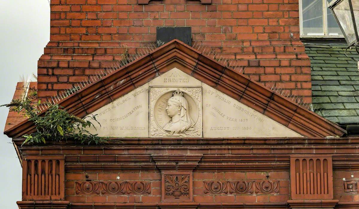 Queen Victoria Clock Tower Art UK