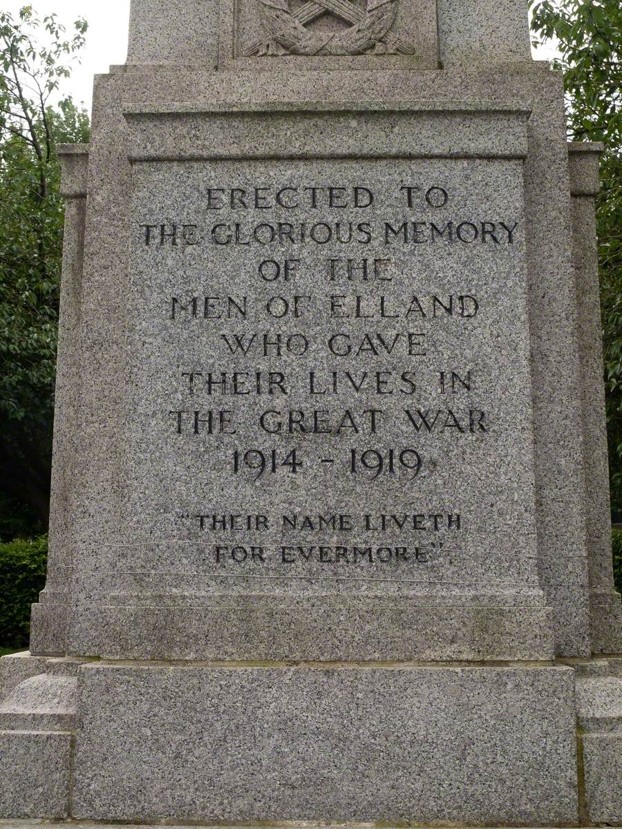 Men of Elland War Memorial