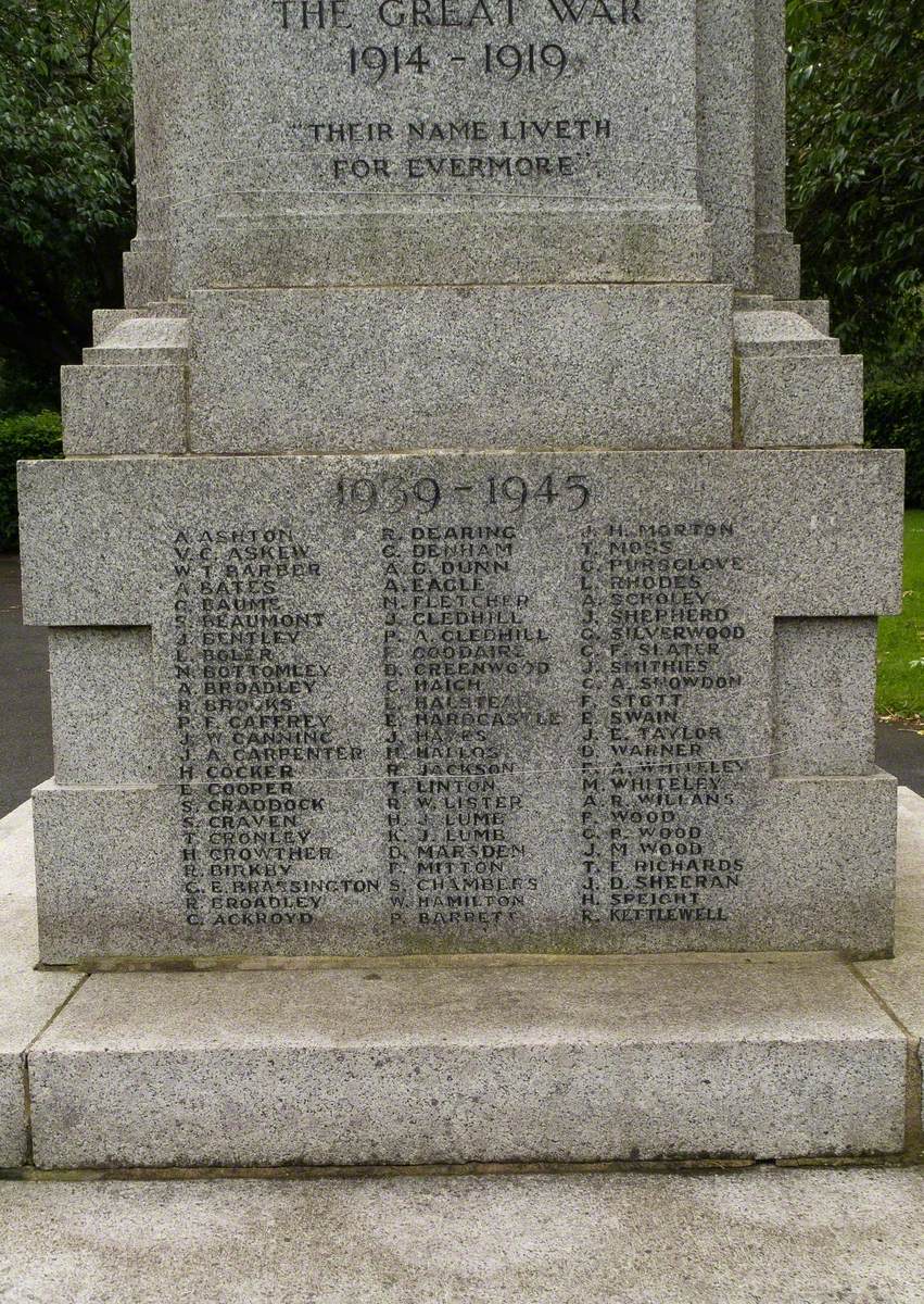 Men of Elland War Memorial