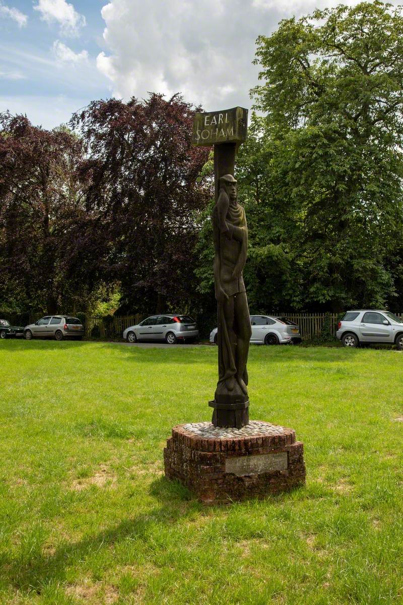 Village Sign (falconer)