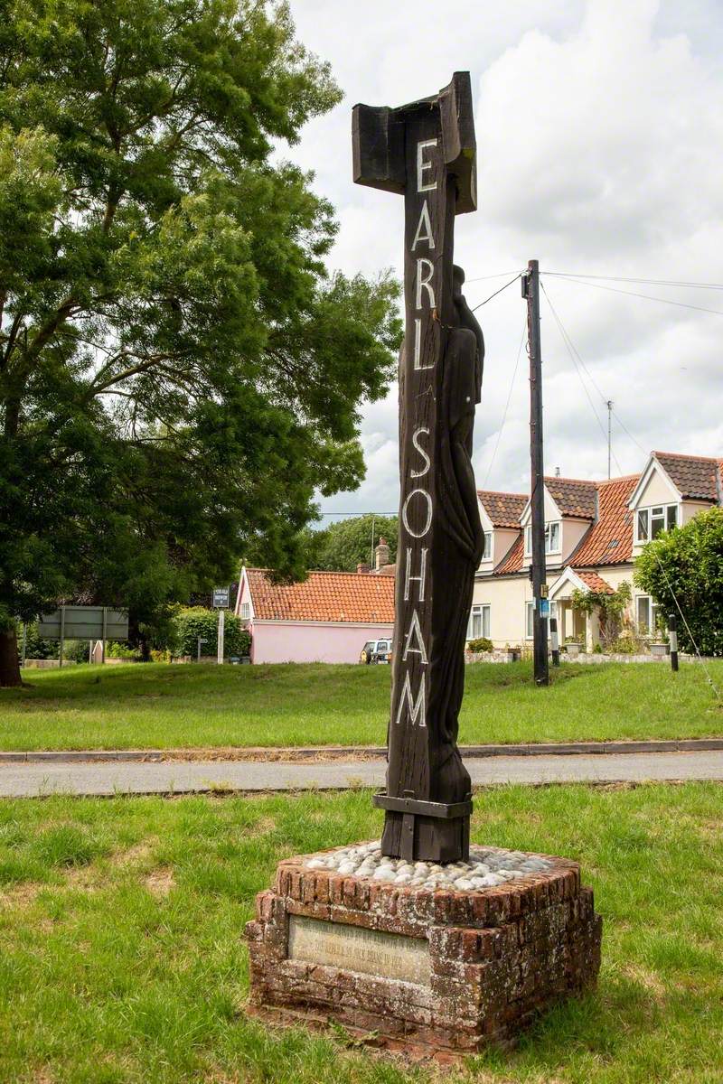 Village Sign (falconer)