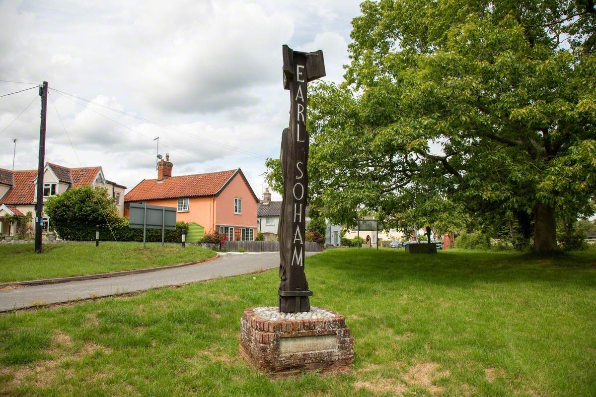 Village Sign (falconer)