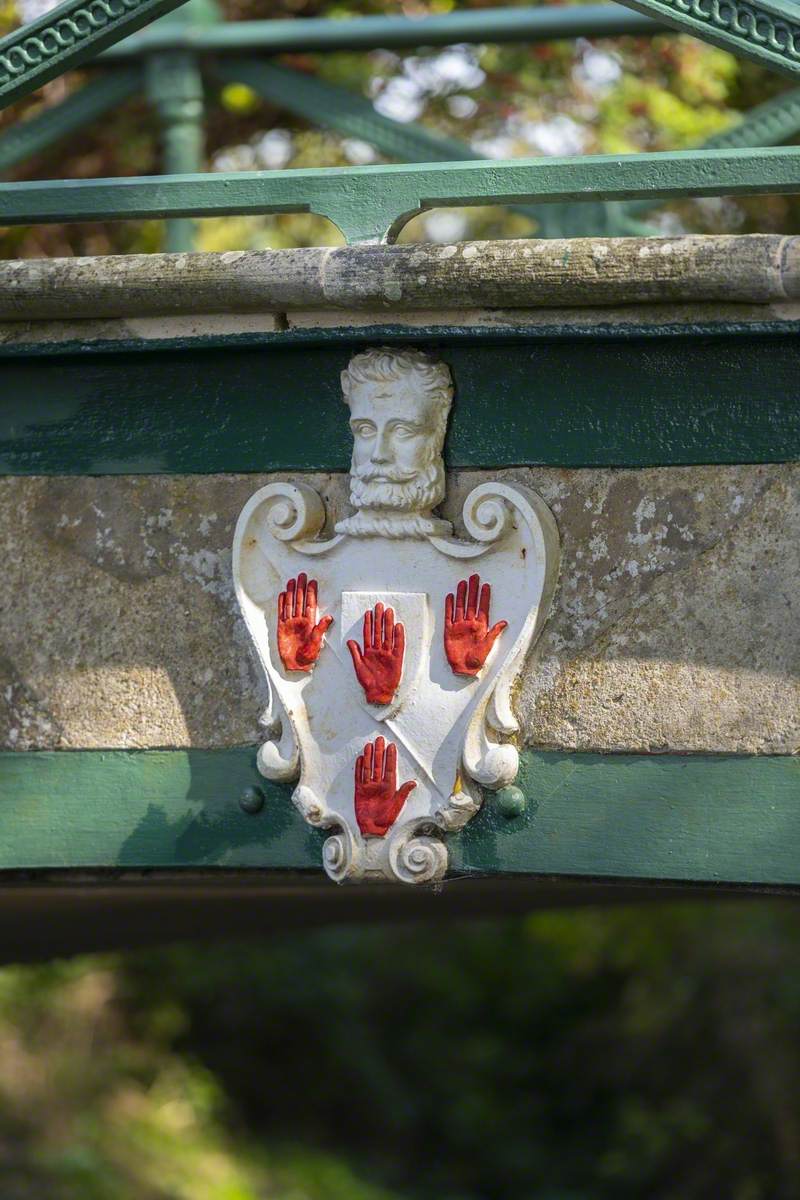 Coat of Arms on Homersfield Bridge