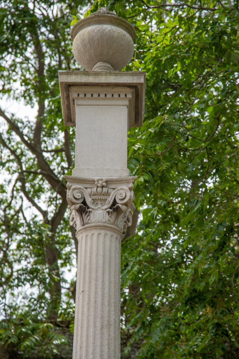 Drinking Fountain and Sundial