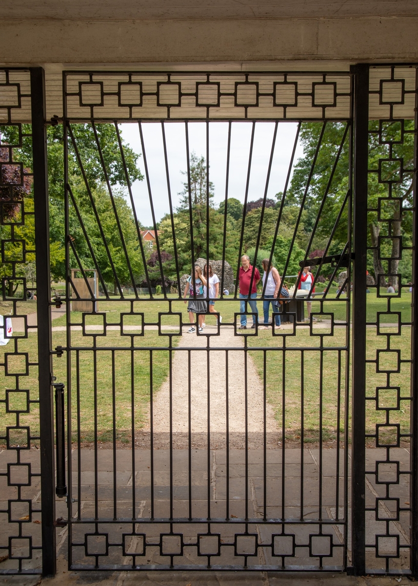 Water Garden Railings