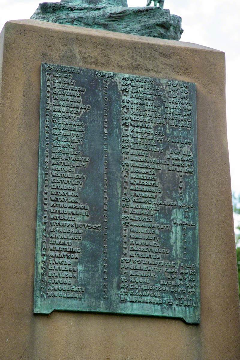 Boer War Memorial – Suffolk Regiment