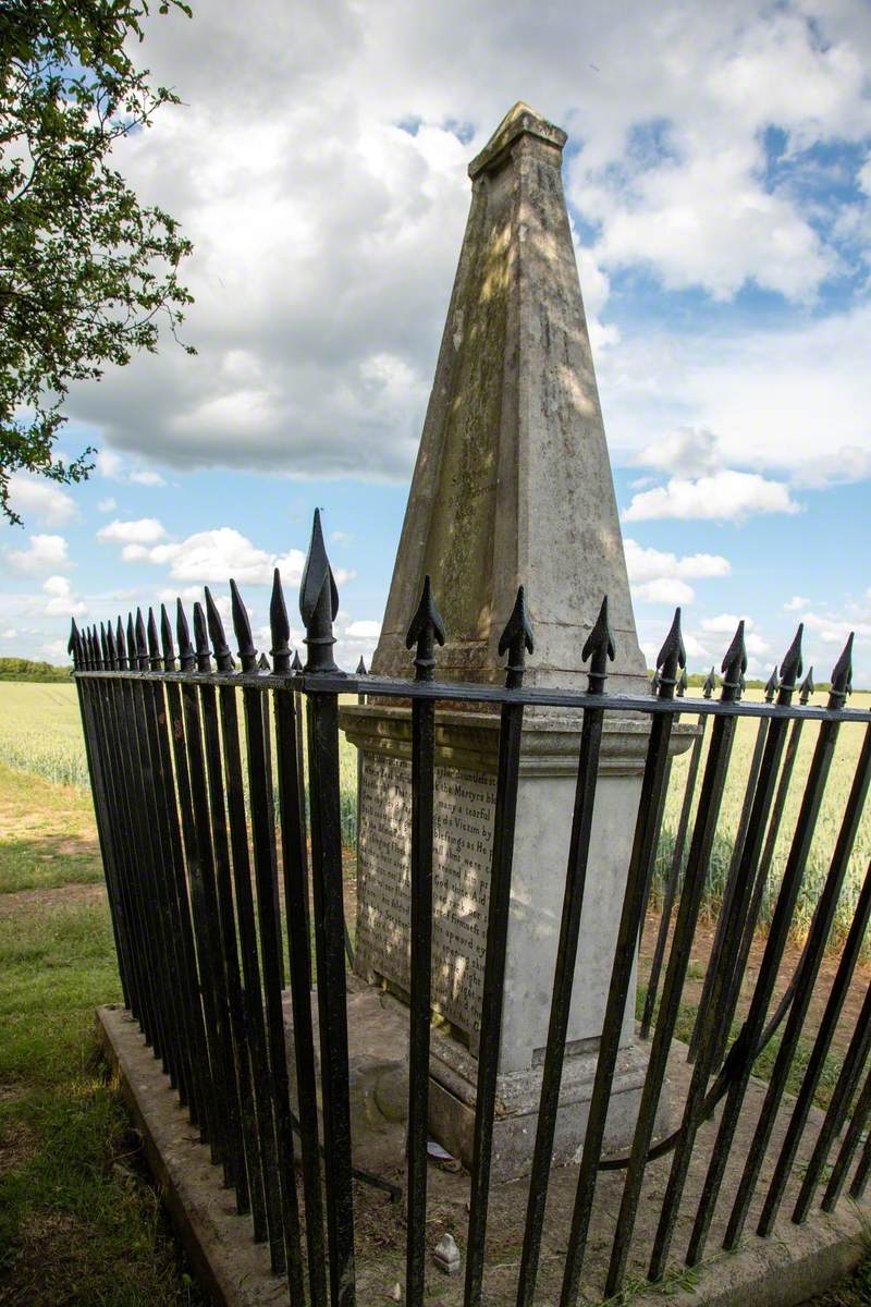 Obelisk Memorial to Dr Rowland Taylor