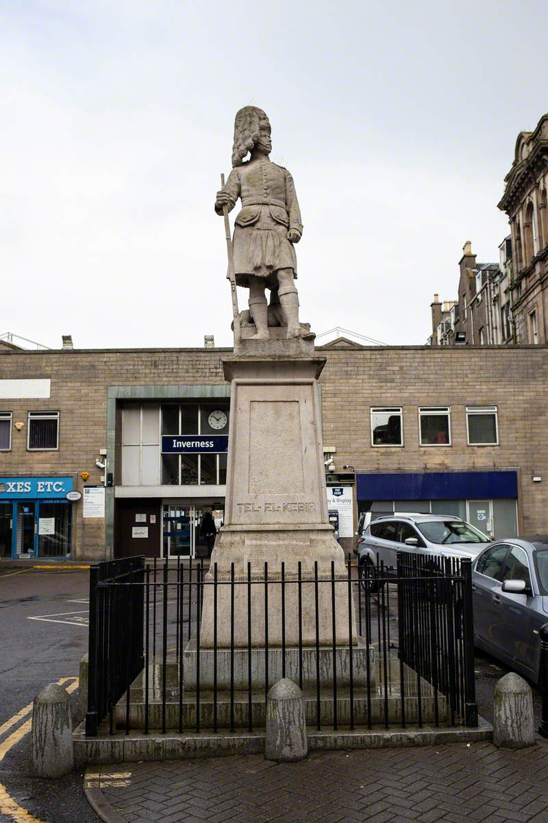 Monument to 79th Queen's Own Cameron Highlanders Killed in Egypt and Sudan (1882–1887)