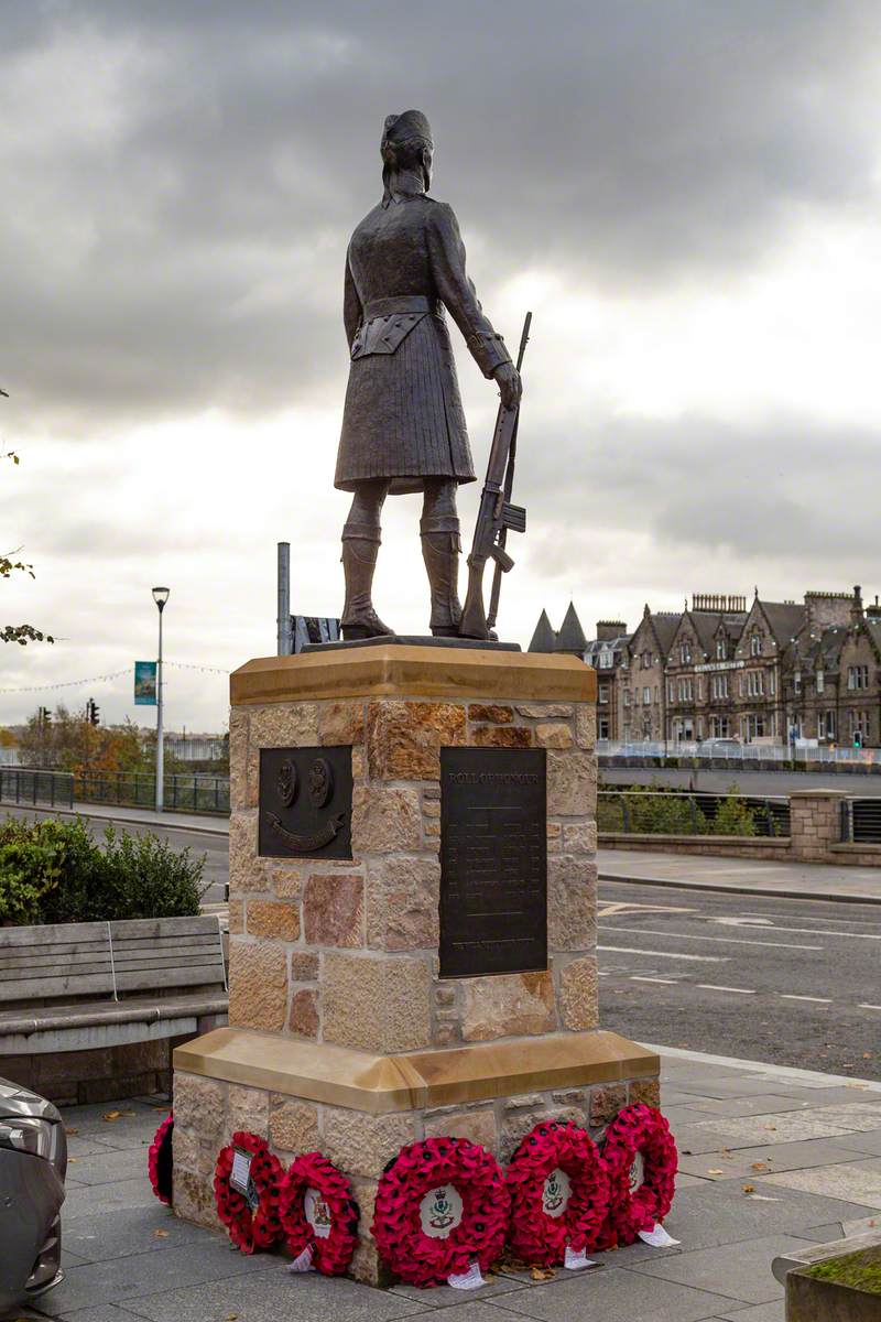 Jock (Memorial to the Queen's Own Highlanders, Seaforth and Cameron Regiment)