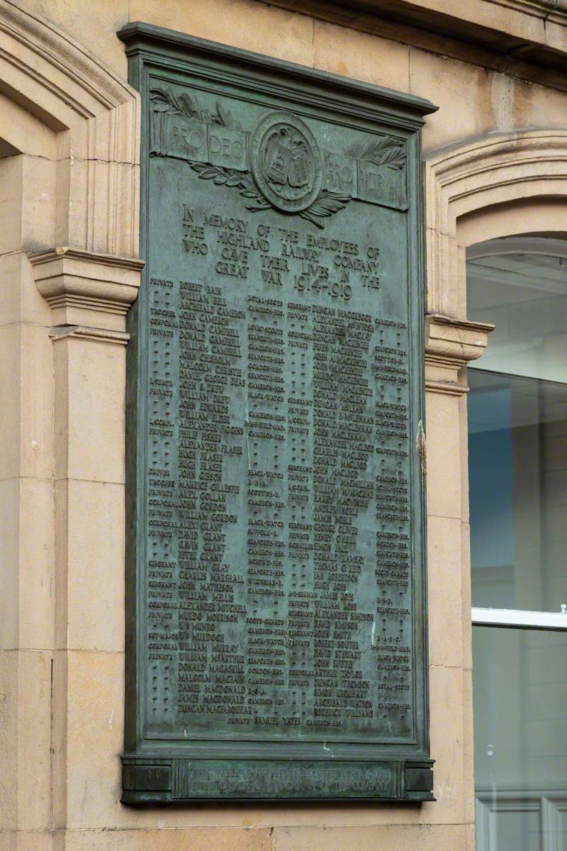 Highland Railway Company Memorial