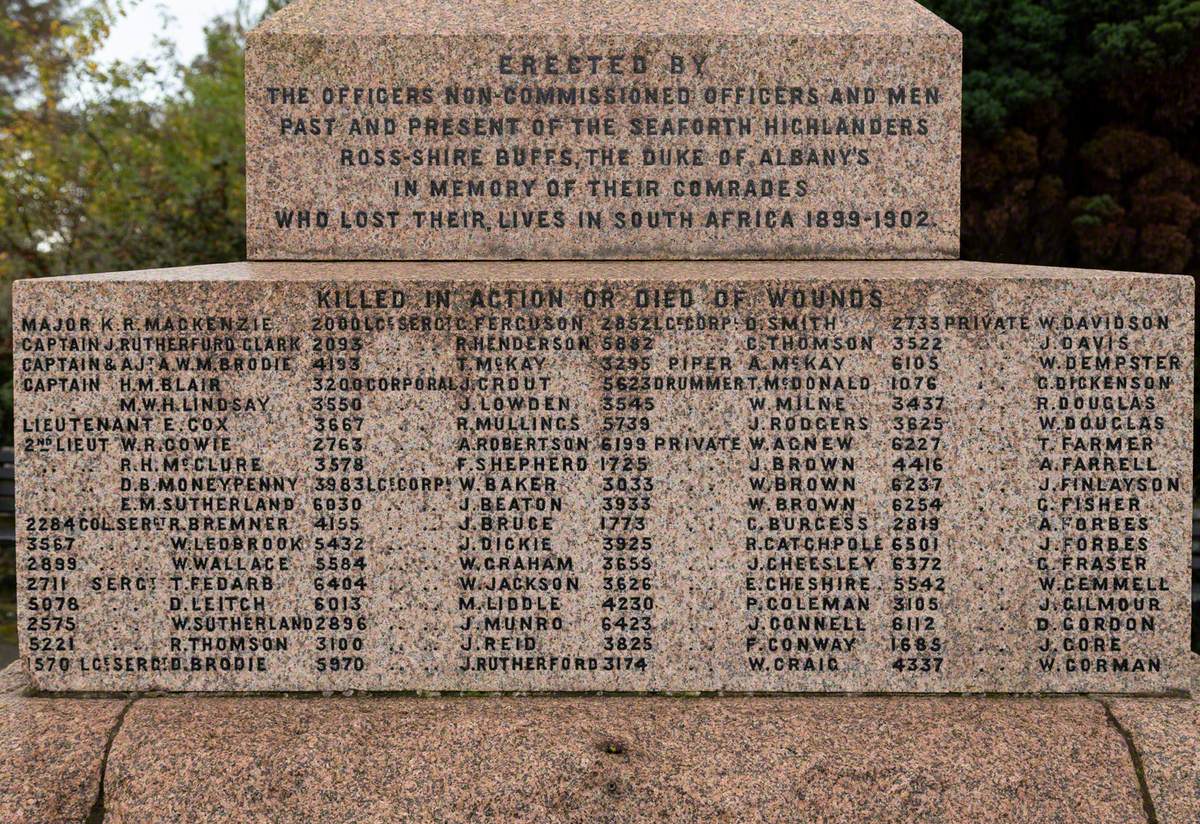 South Africa Memorial