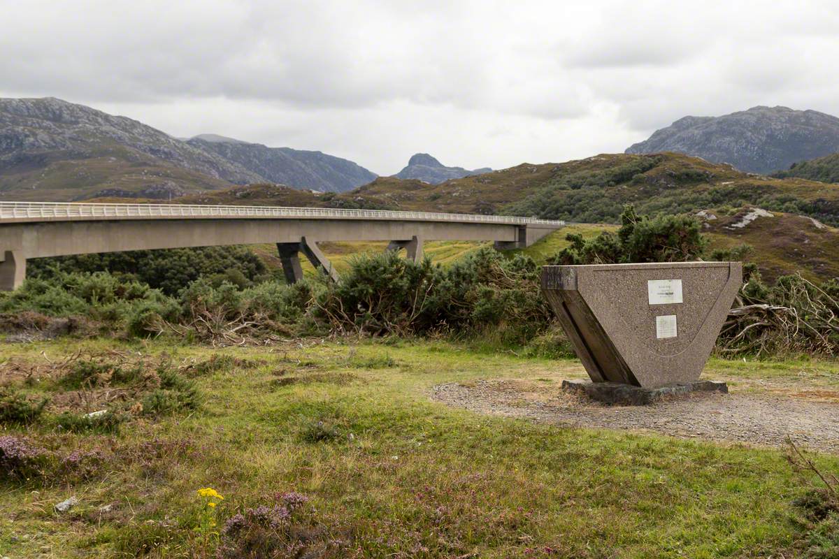 Kylesku Bridge Commemorative Marker
