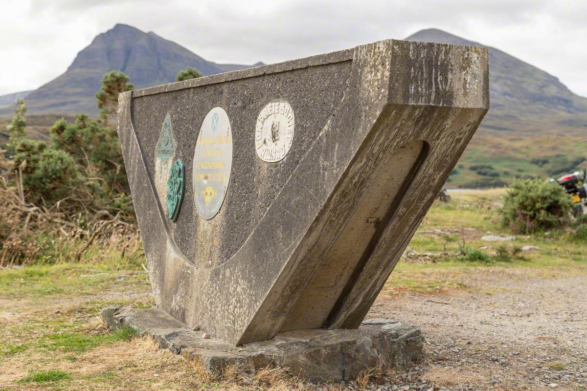 Kylesku Bridge Commemorative Marker