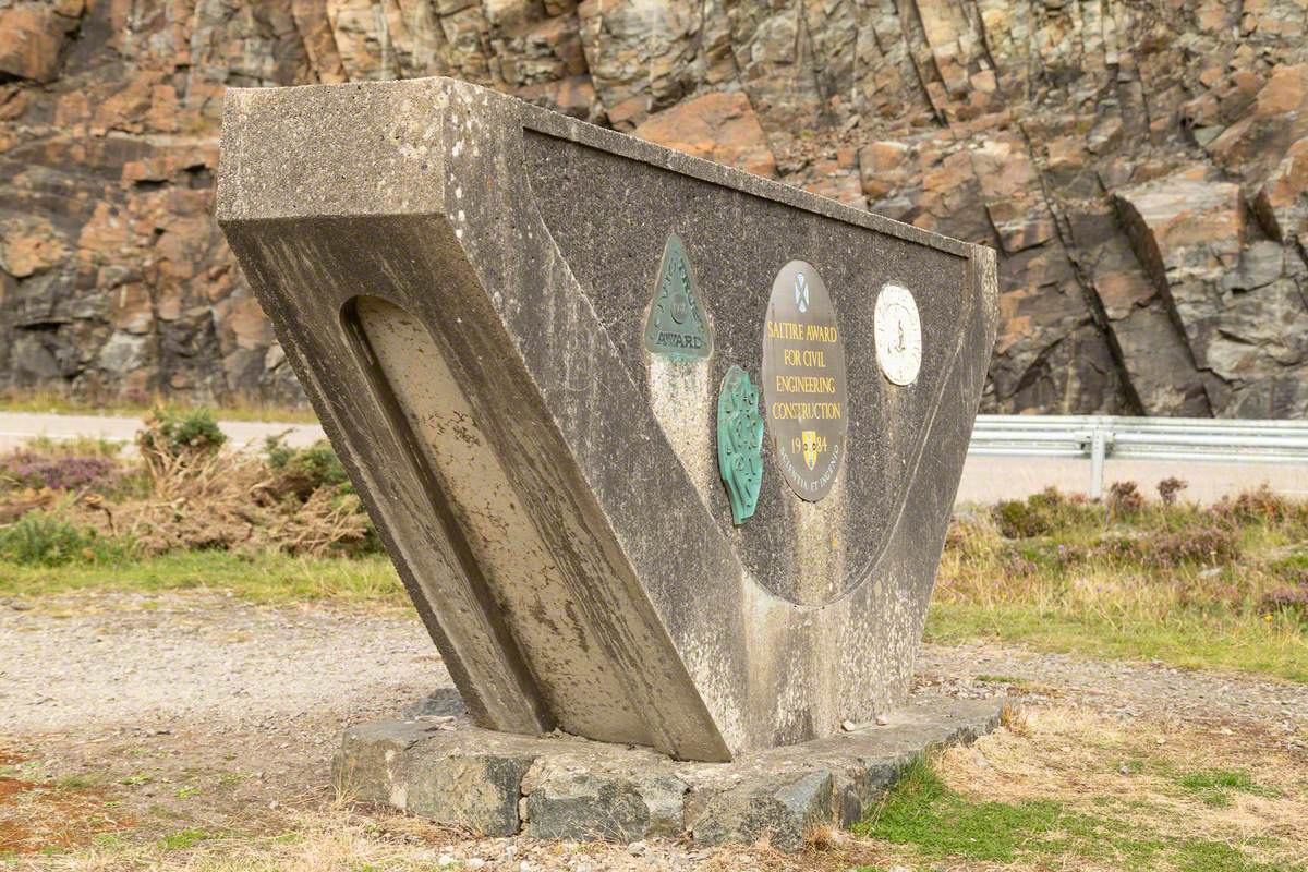 Kylesku Bridge Commemorative Marker