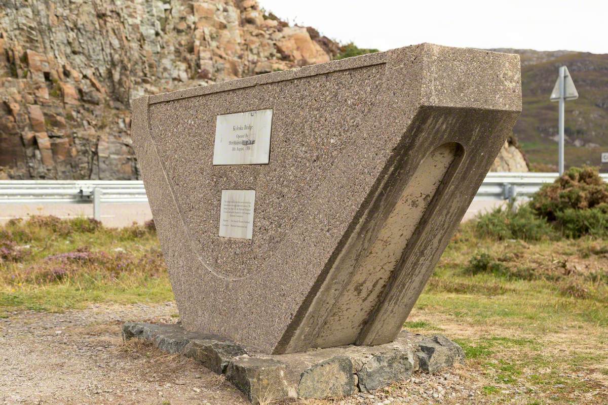 Kylesku Bridge Commemorative Marker