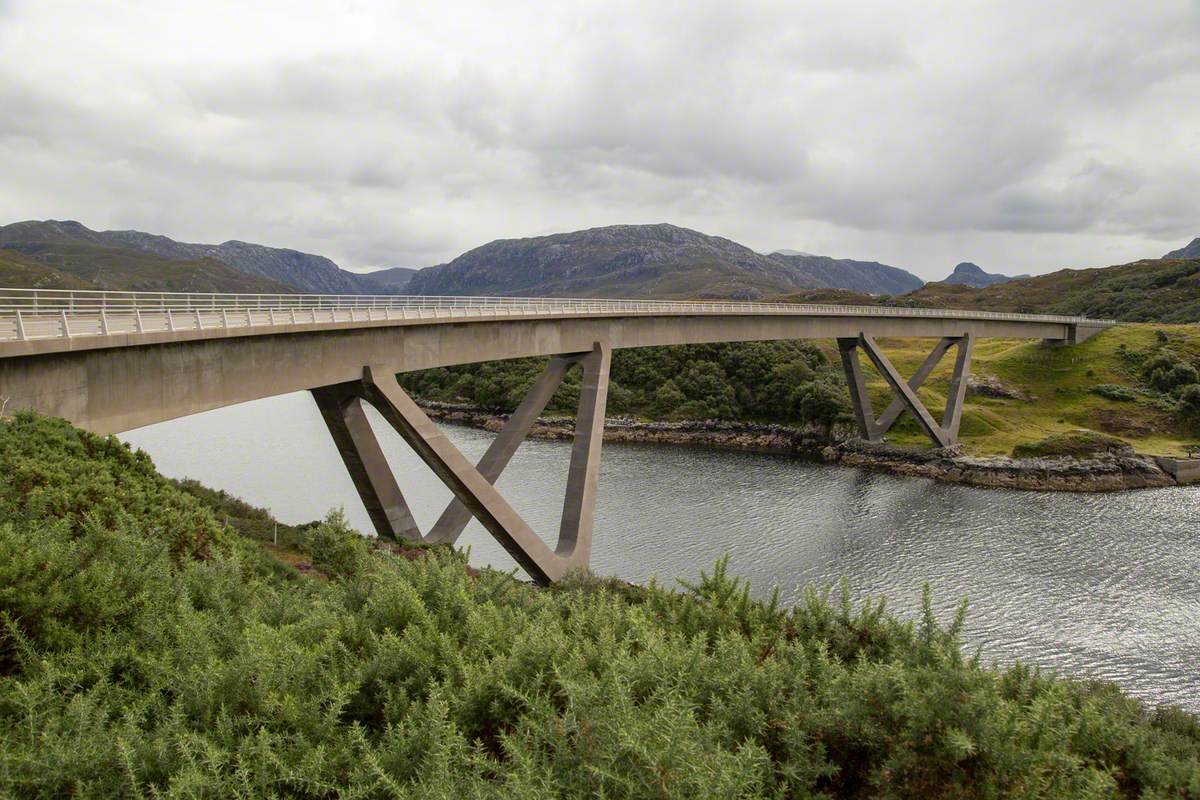 Kylesku Bridge Commemorative Marker