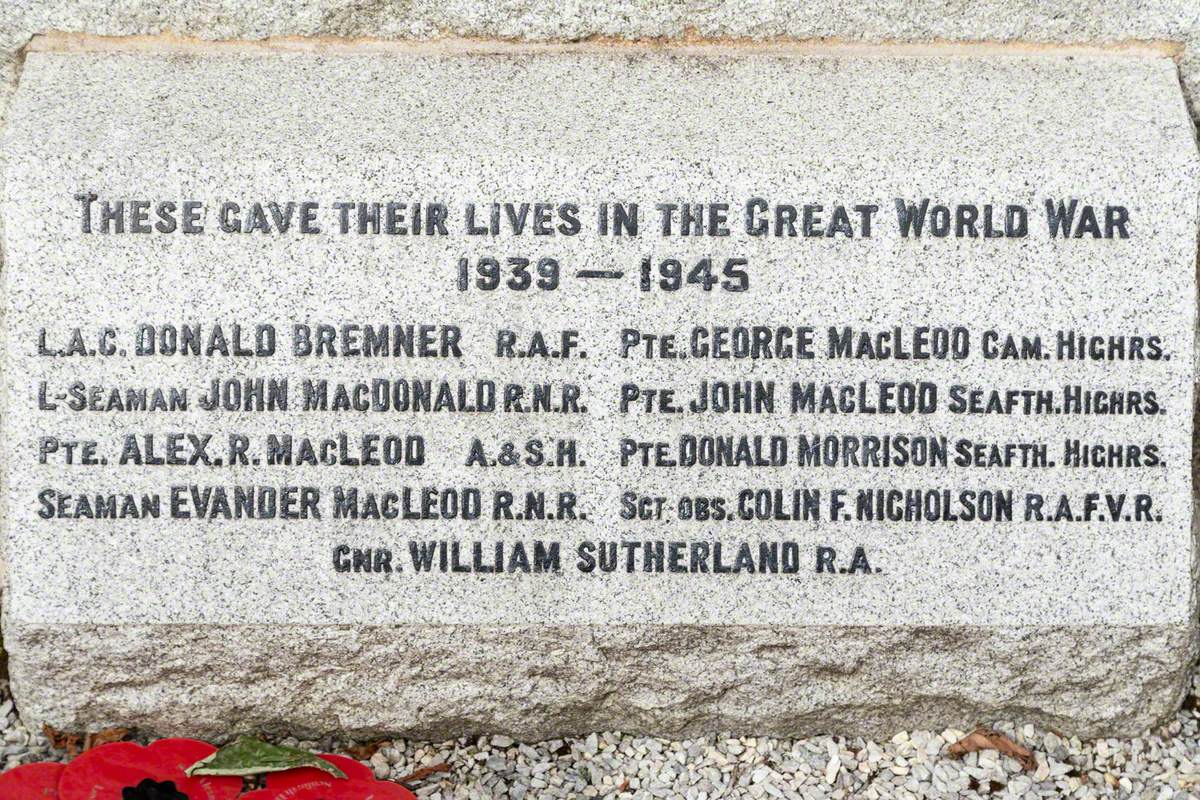 Scourie War Memorial