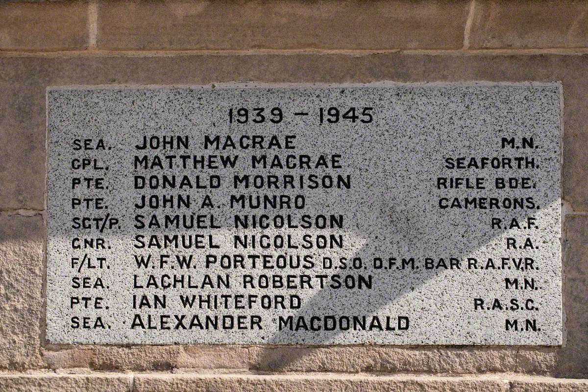 Portree War Memorial