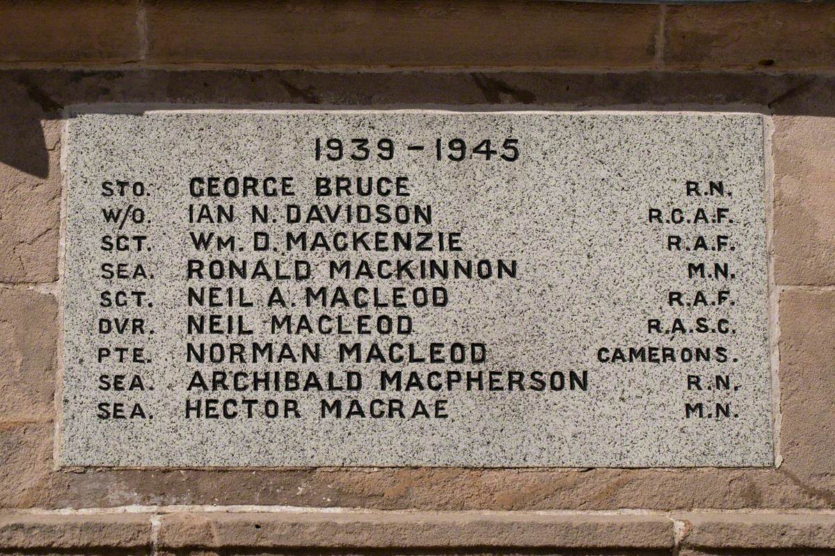 Portree War Memorial