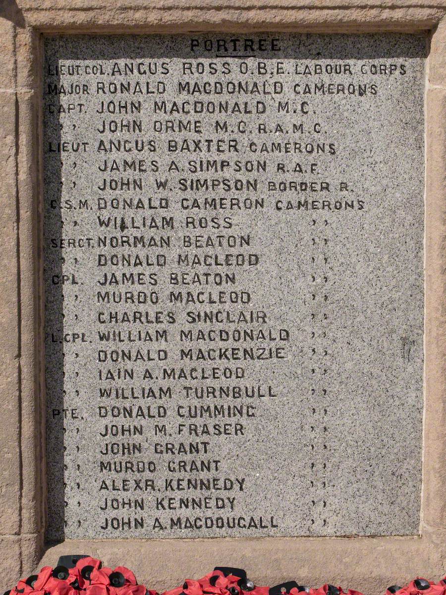 Portree War Memorial