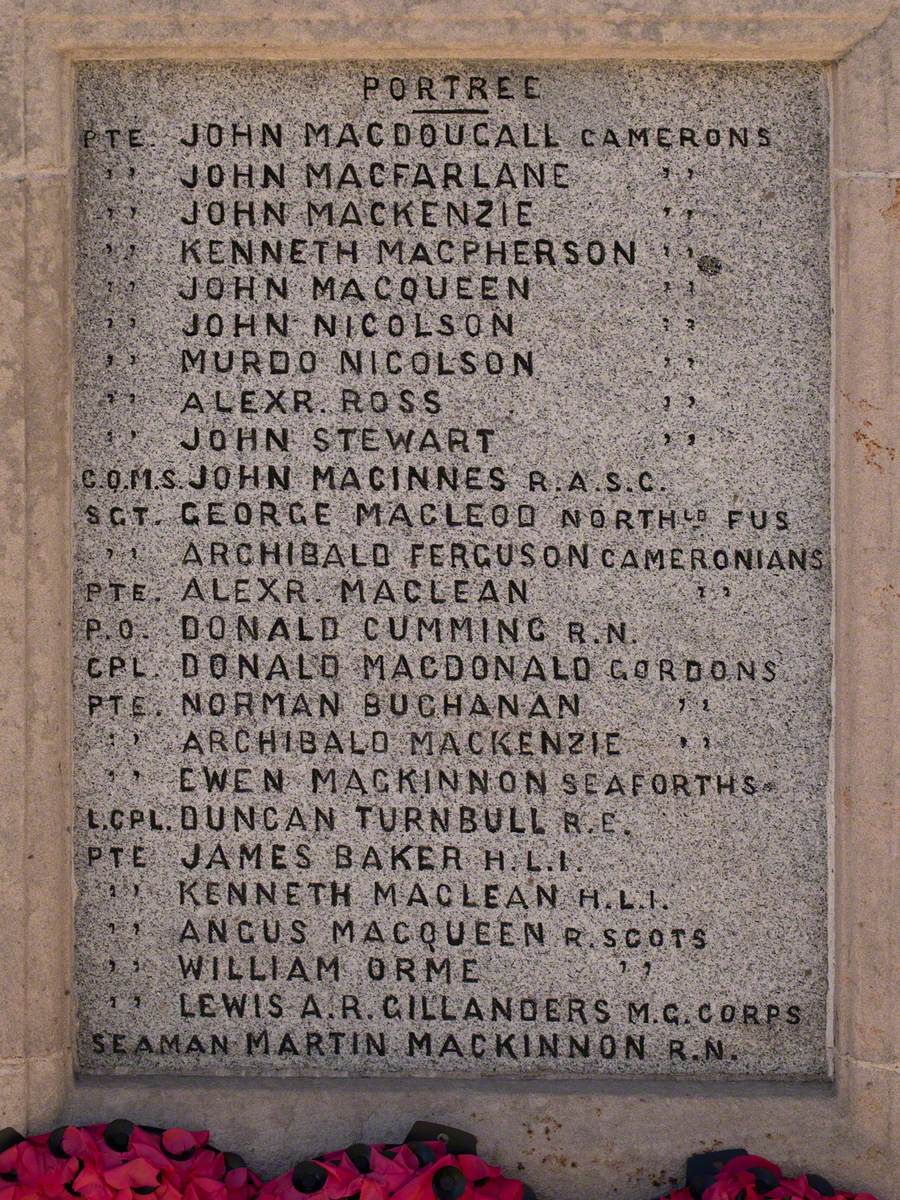 Portree War Memorial