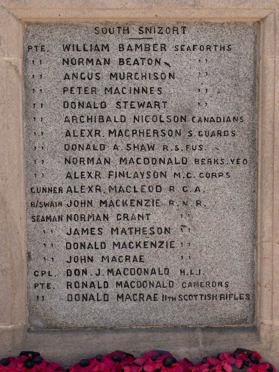 Portree War Memorial