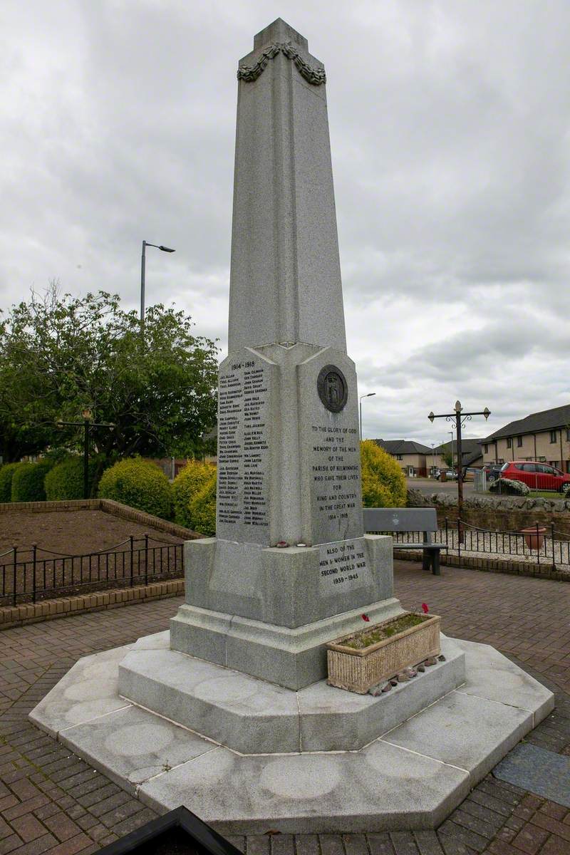 Kilwinning and Bartonholm War Memorial