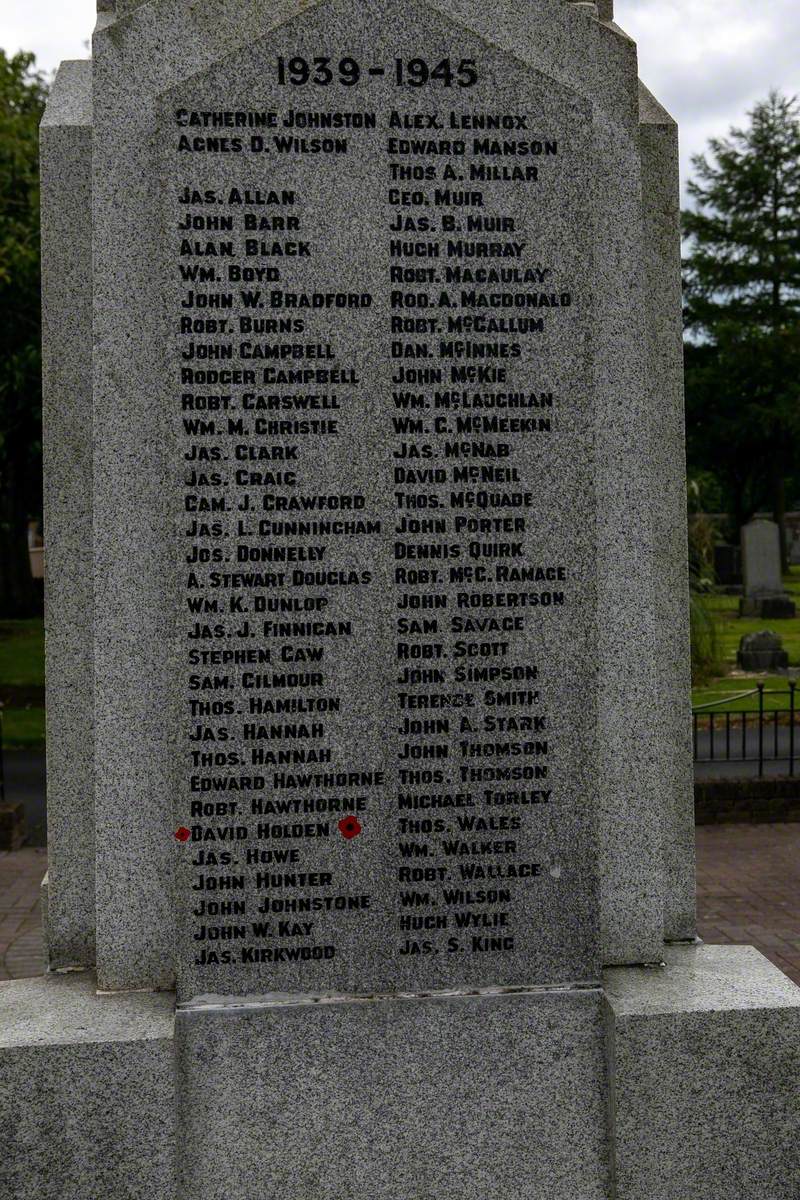 Kilwinning and Bartonholm War Memorial