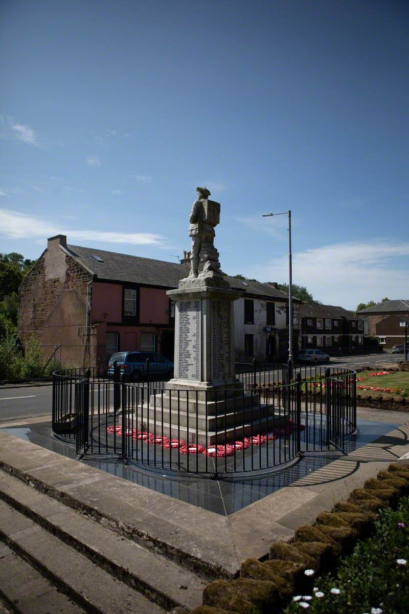 Newmilns and Greenholm War Memorial Art UK