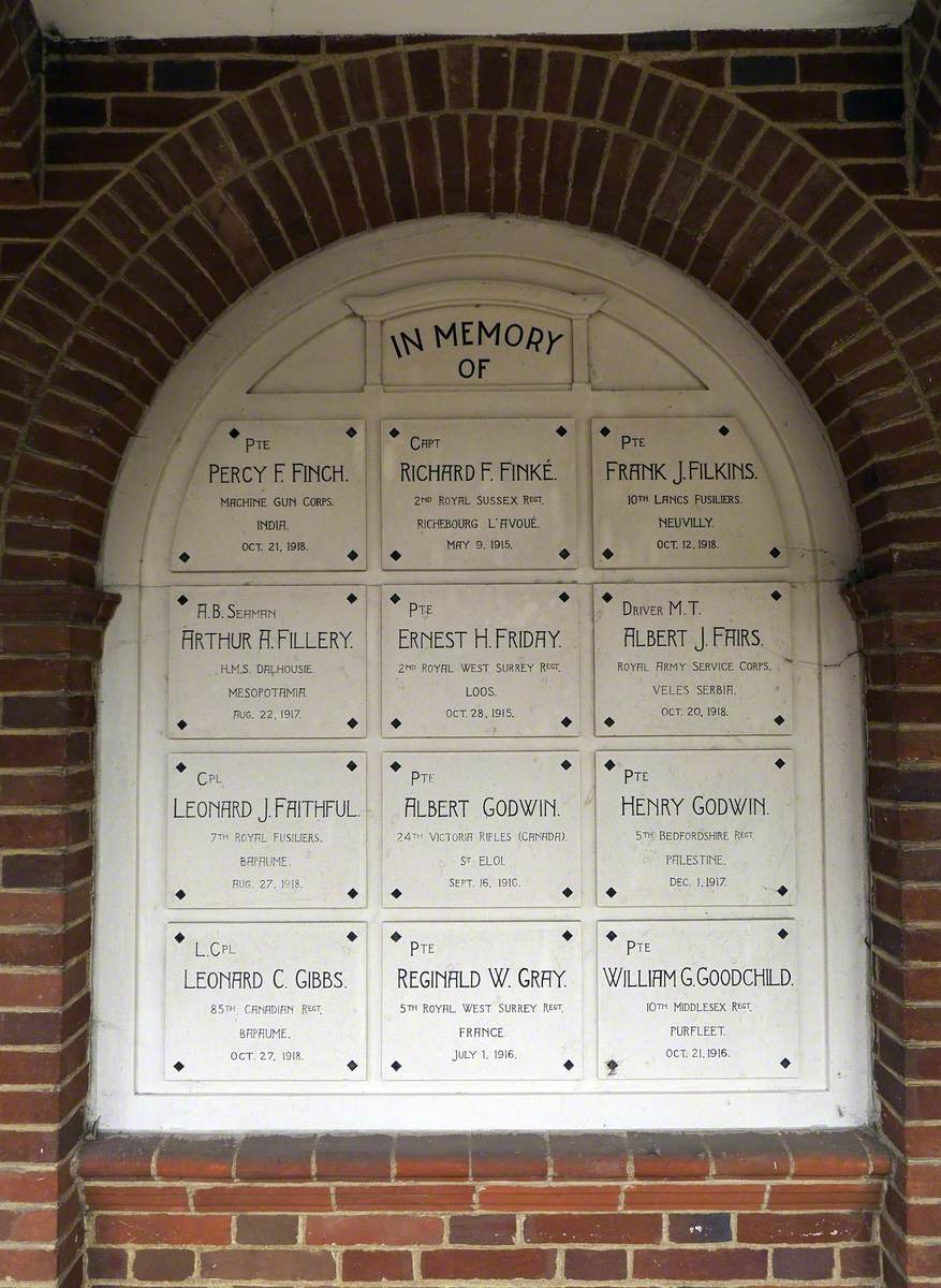 Leatherhead Garden of Remembrance Art UK