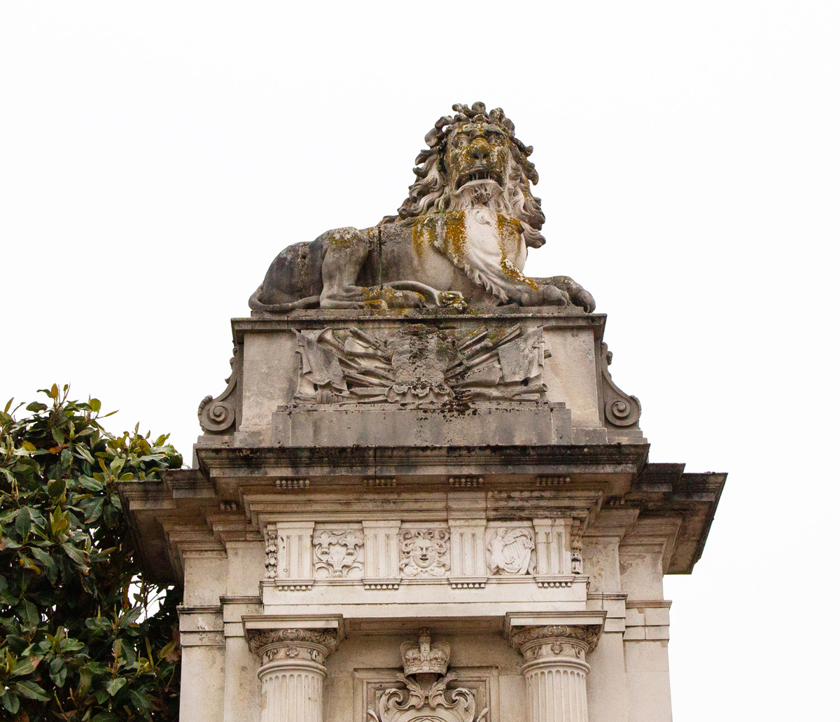 Lion Gate Piers and Sculptures