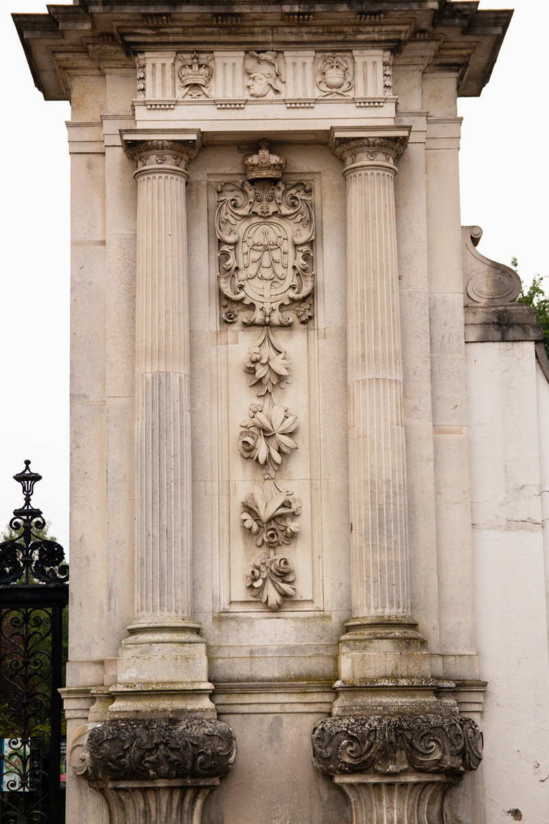 Lion Gate Piers and Sculptures