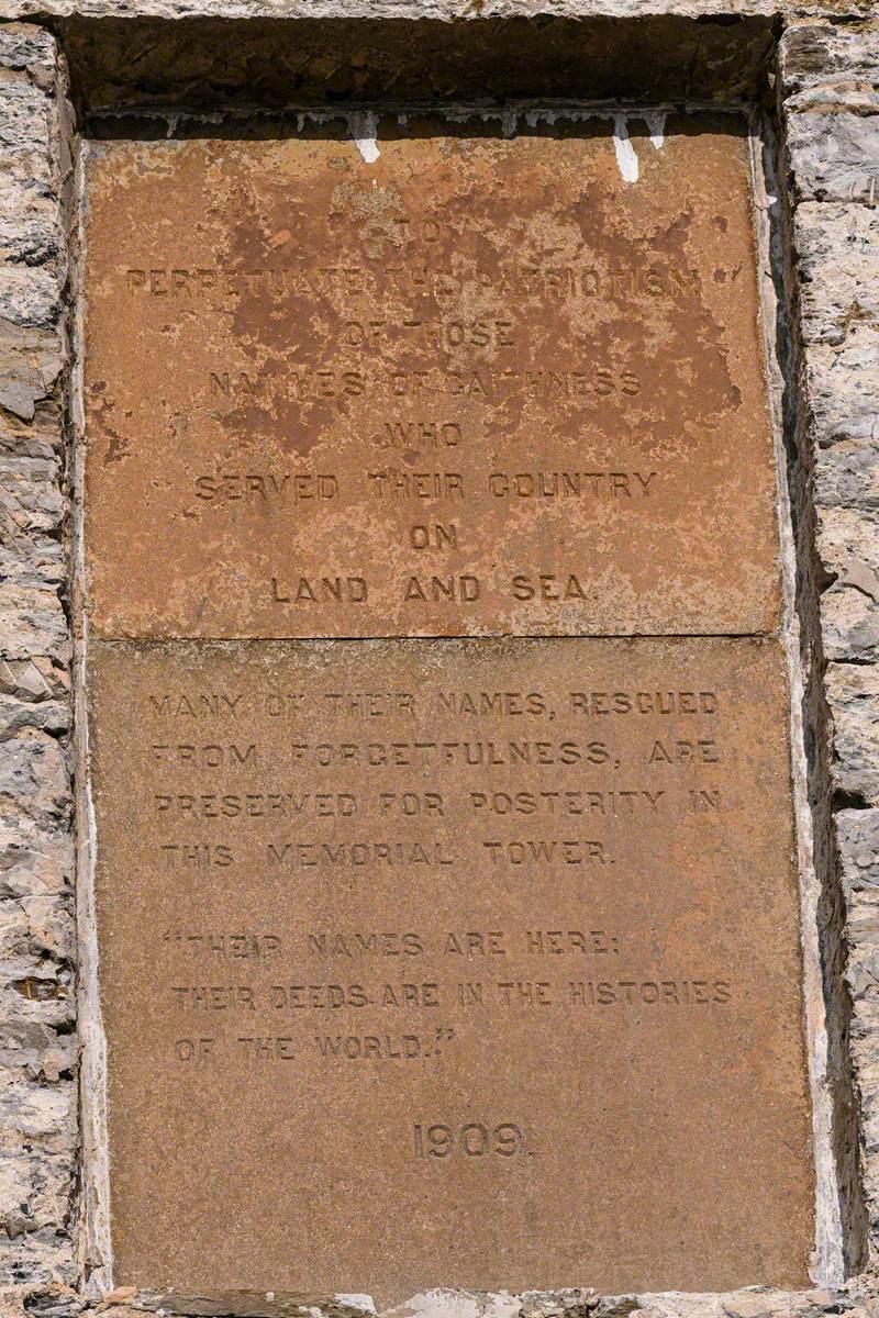 Caithness Veterans' Memorial Tower