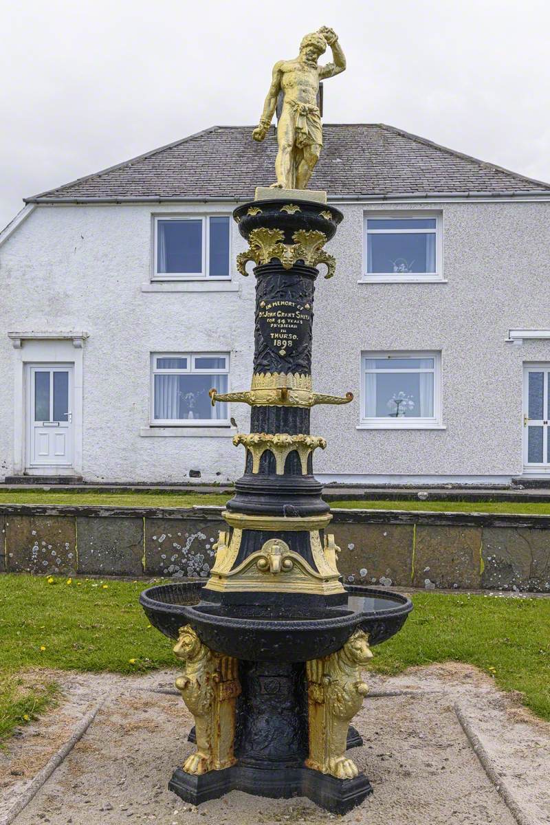 Memorial Fountain for Dr John Grant Smith