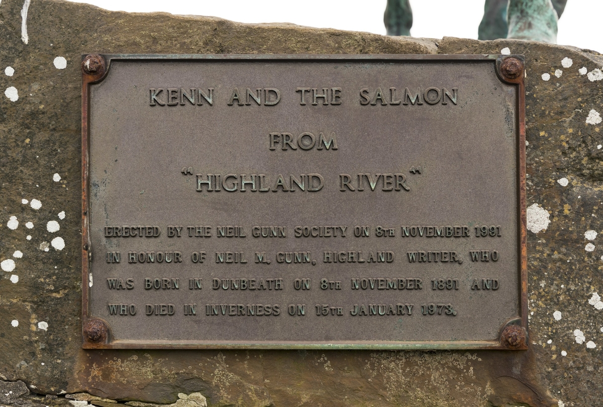 Kenn and the Salmon from 'Highland River'