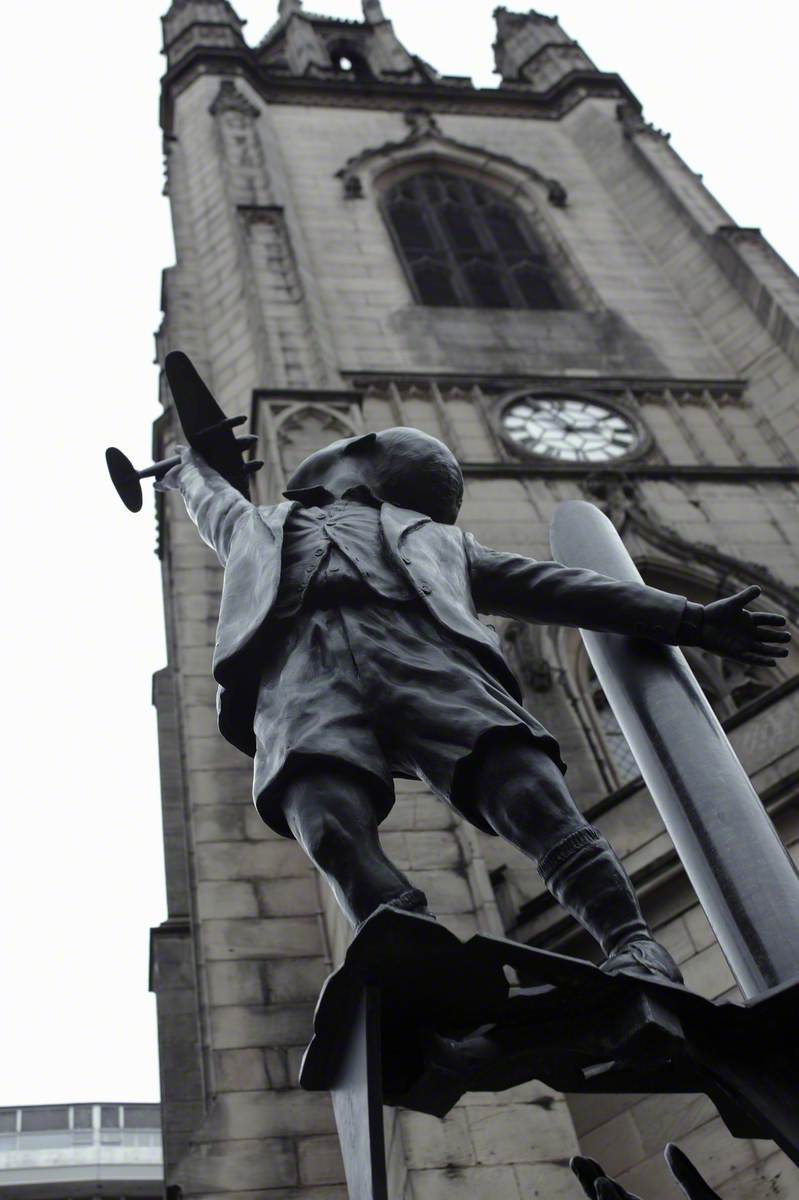 Memorial to the Liverpool Blitz