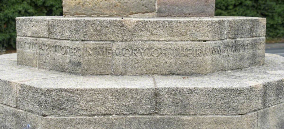 War Memorial Halsall Ormskirk