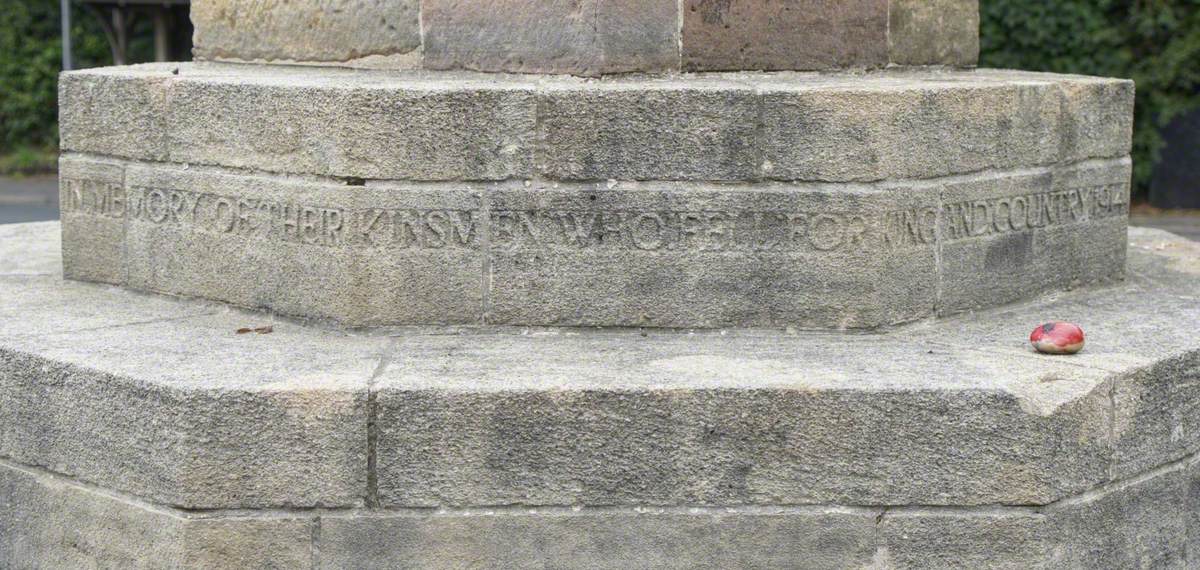 War Memorial Halsall Ormskirk