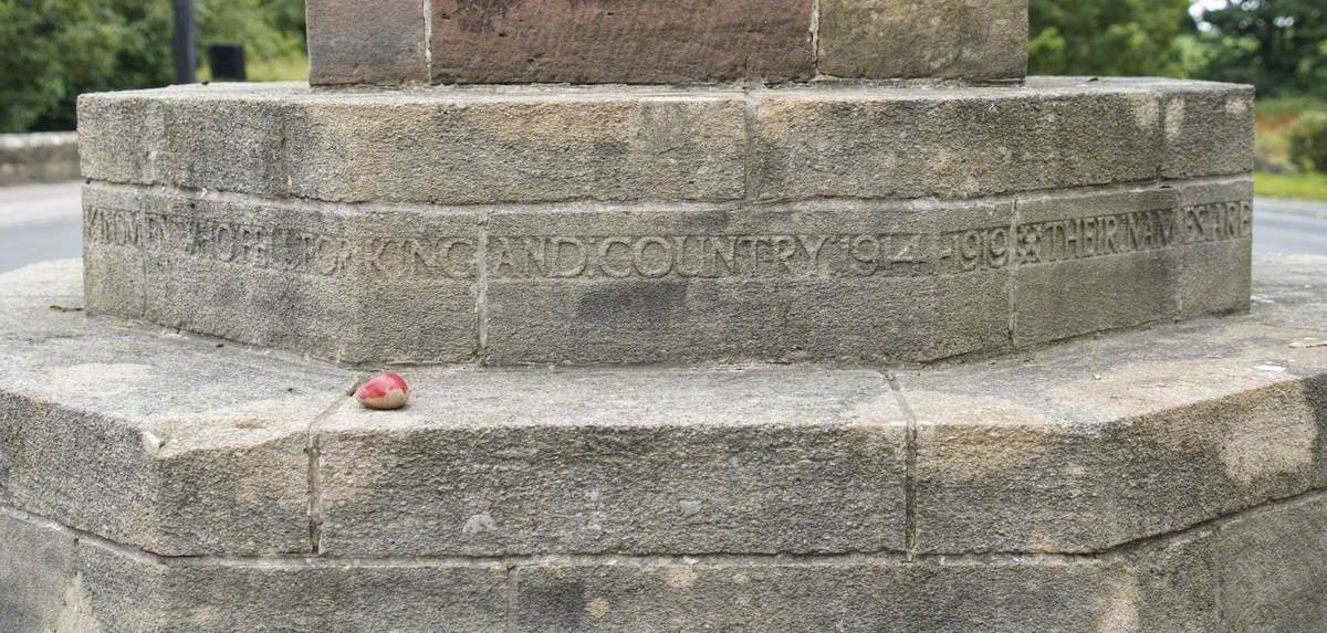 War Memorial Halsall Ormskirk