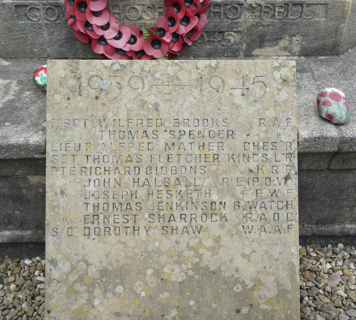 War Memorial Halsall Ormskirk