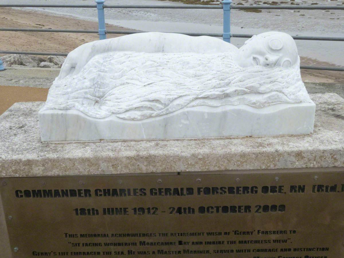 Memorial to Commander Gerald Forsberg (1912–2000)