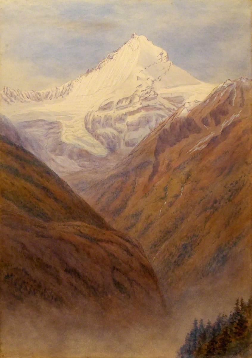 Alpine Scene, Weisshorn