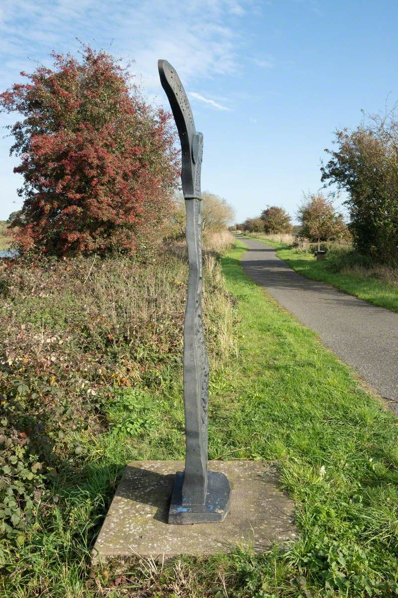 Fiskerton Sustrans sign