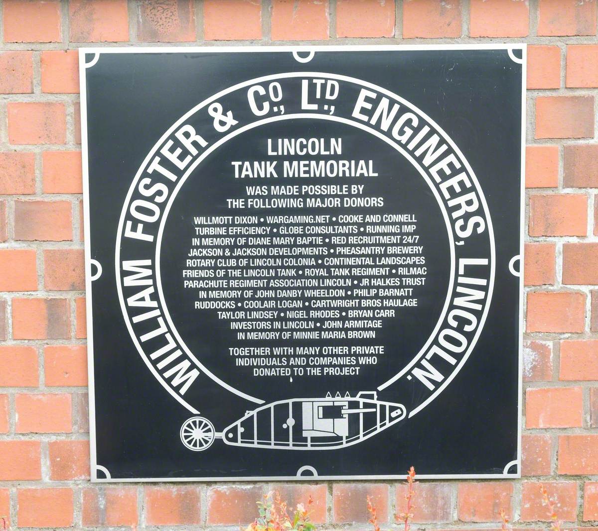 Lincoln Tank Memorial